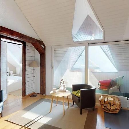 Charmant et lumineux appartement Duplex à Charmey Extérieur photo