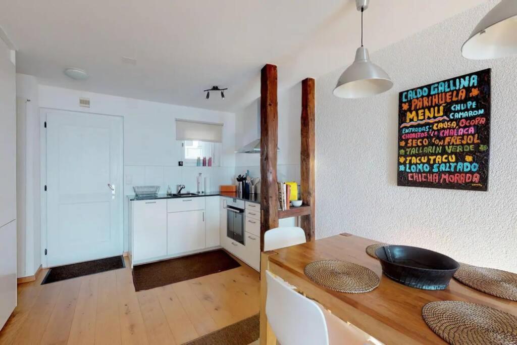 Charmant et lumineux appartement Duplex à Charmey Extérieur photo